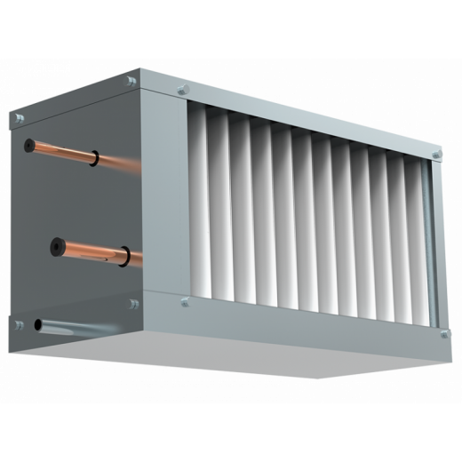 Фреоновый охладитель для прямоугольных каналов WHR-R 500*250-3