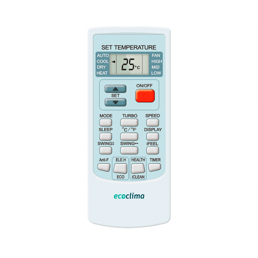 Настенная сплит-система Ecoclima ECW-AX09/FB-4R1/EC-AX09/F-4R1