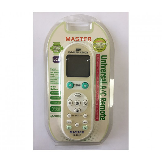Пульт универсальный для кондиционера MASTER Q-988E